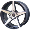 Radar 16in BMUC finish. The Size of alloy wheel is 16x7 inch and the PCD is 5x100(SET OF 4)